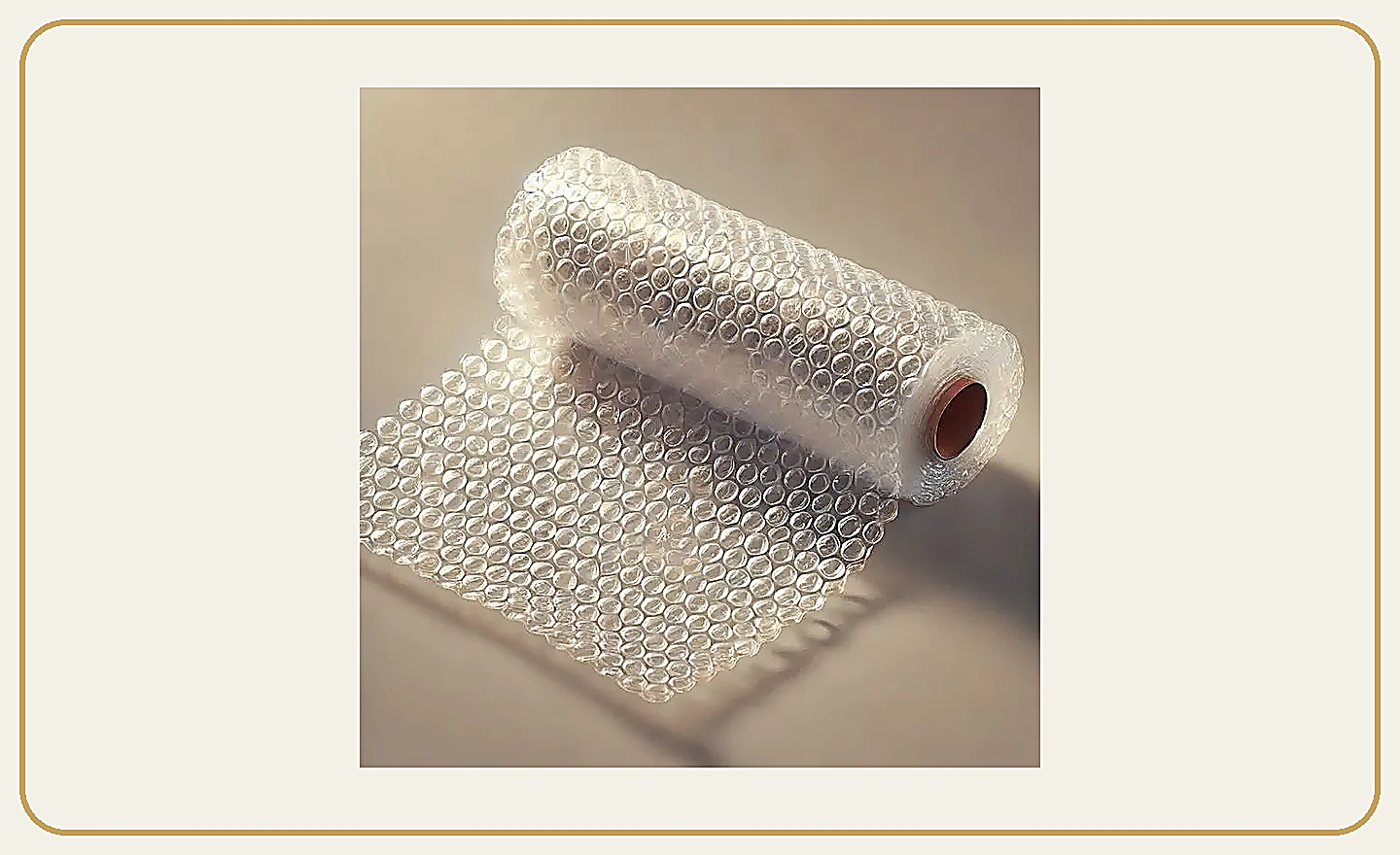 Foil bubble roll